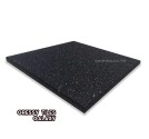 RUBBER SAFETY FLOORING GRASSY TILES (แผ่นยางกันกระแทก รุ่นเส้น) GALAXY SIZE 50x50x2.5CM WEIGHT 5KG 1Y.